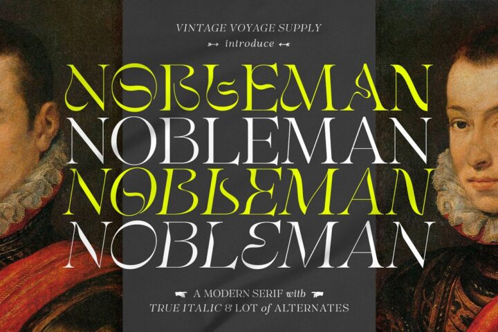 The Nobleman – Trendy Font Family