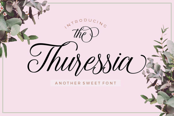 Thuressia Script – Free Font