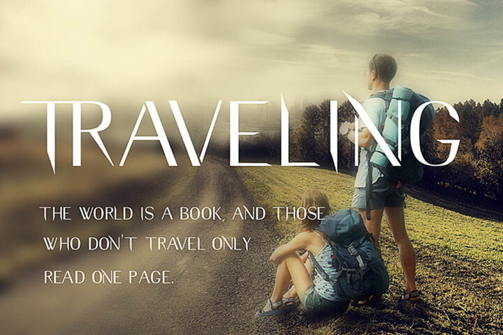 Traveling – Free Font
