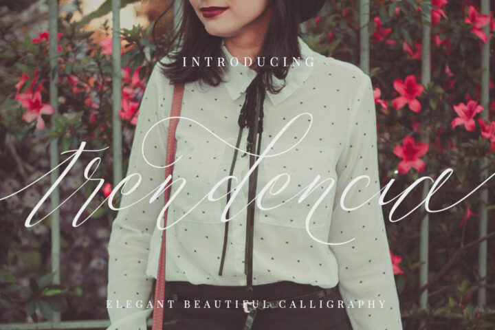 Trendencia – Free Script Font