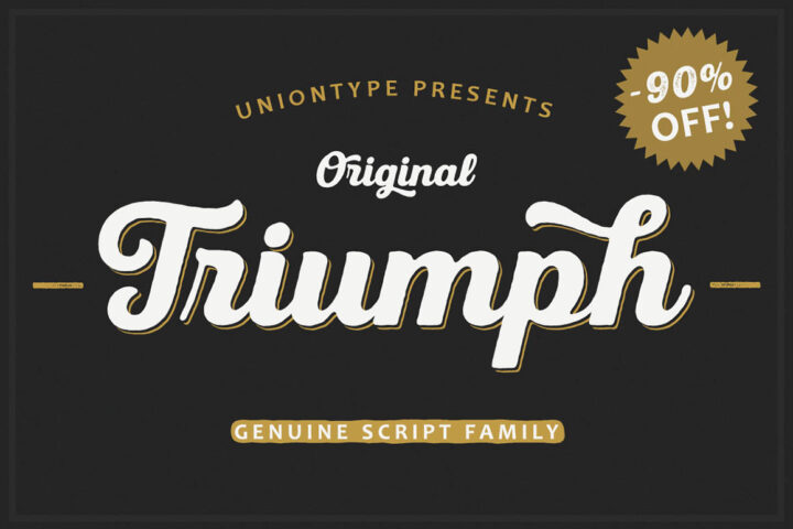 Triumph Font Family