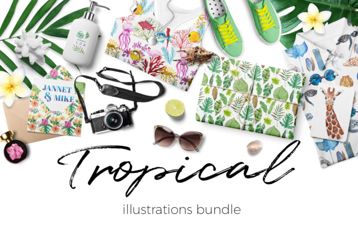 Tropical Illustrations Bundle