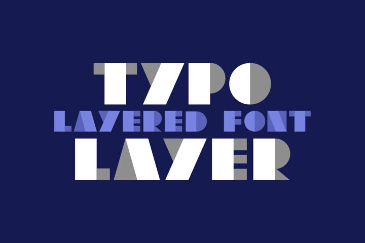 Typo Layer – Free Font