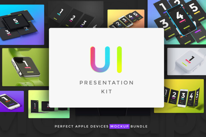 UI Presentation Kit, Device Mockups