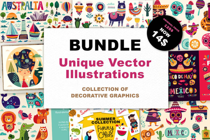 Unique Vector Illustrations