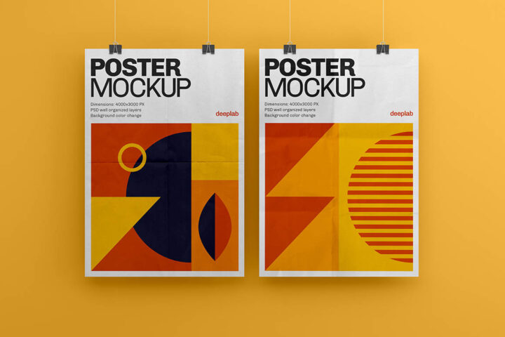 Vertical Poster – Free Mockup