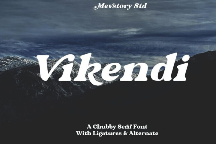 Vikendi – Free Font