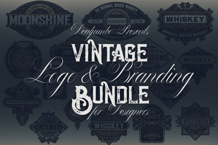 Vintage Logo & Branding Bundle
