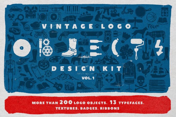 Vintage Logo Design Kit
