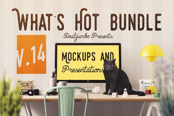 What’s Hot Bundle v.14 – Mock-ups & Presentations