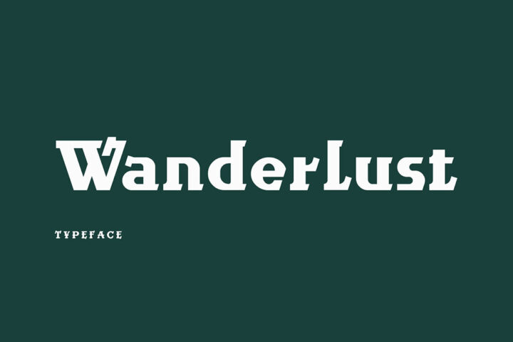 Wanderlust – Free Font
