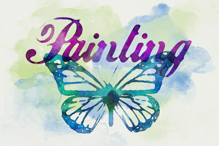 Watercolor – Free Text Effect