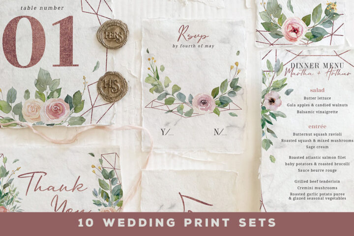 Wedding Print Sets