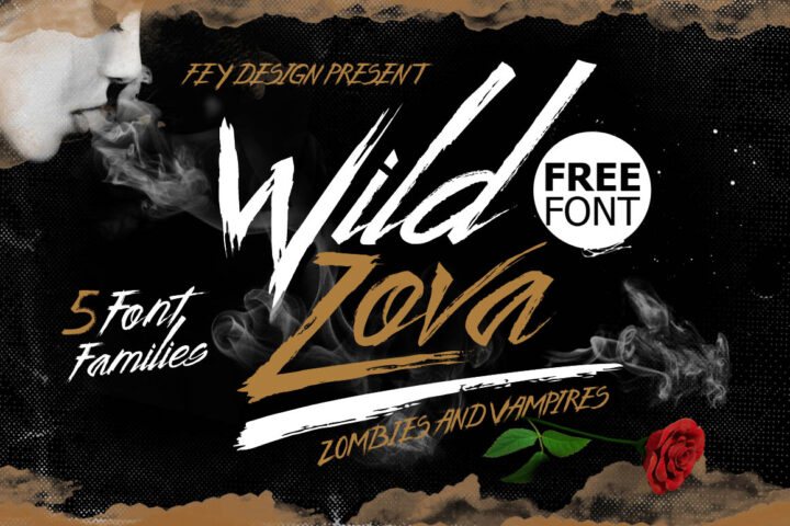 Wild Zova – Free Font