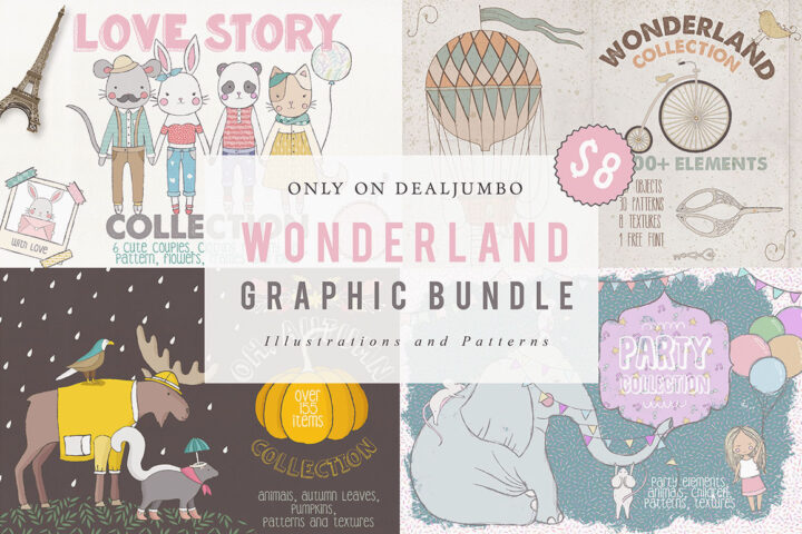 Wonderland Graphic Bundle