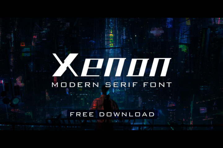 Xenon – Free Font