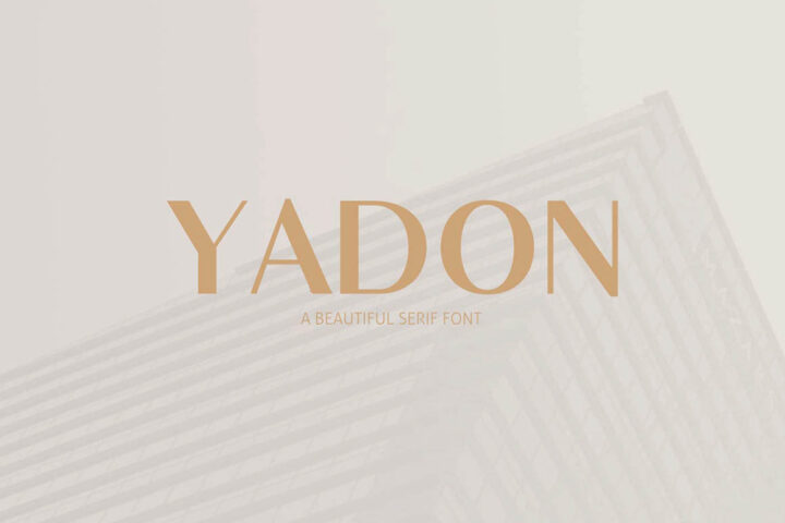 Yadon Bold – Free Font