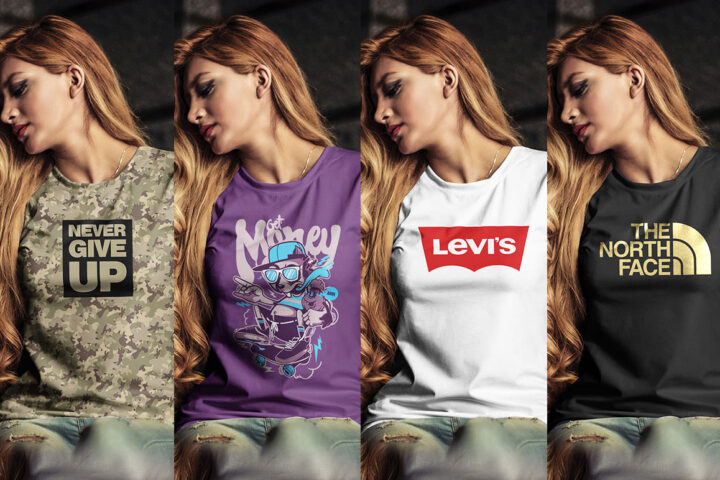 Urban Girl T-shirt 2 – Free Mockup