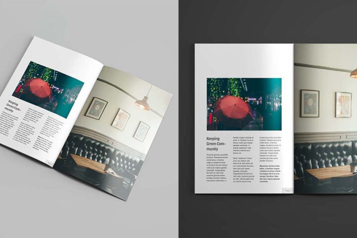 Magazine Mockups – Free Version