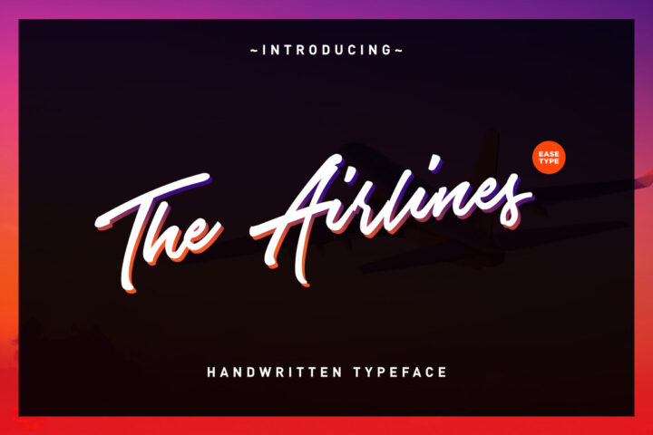 Airlines Script – Free Font