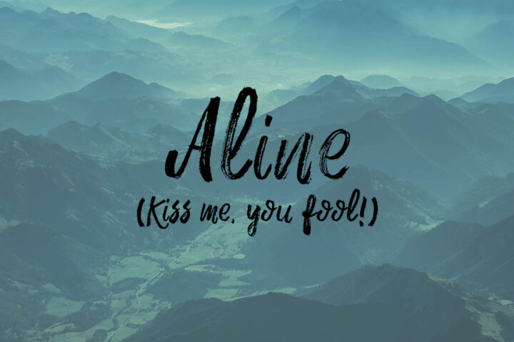 Aline – Free Brush Font