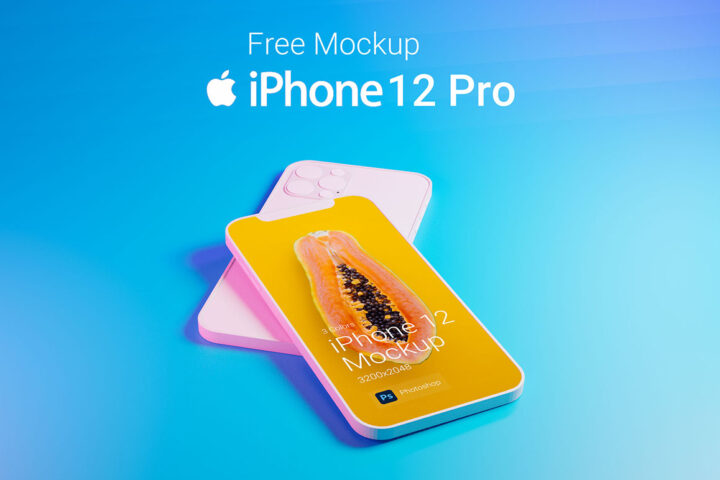 iPhone 12 Pro Minimal – Free Mockup