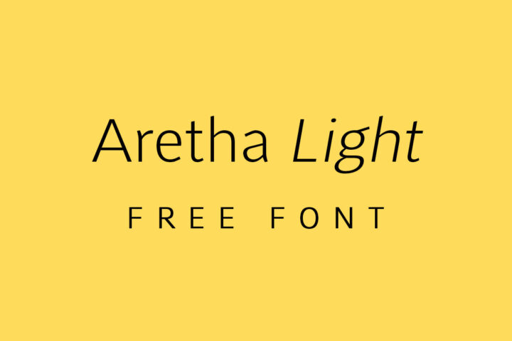 Aretha Light – Free Font