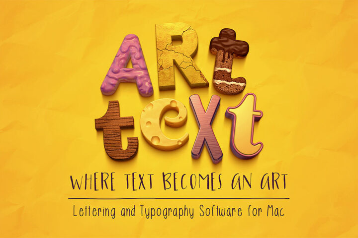 Art Text – Graphic Design Software for Mac