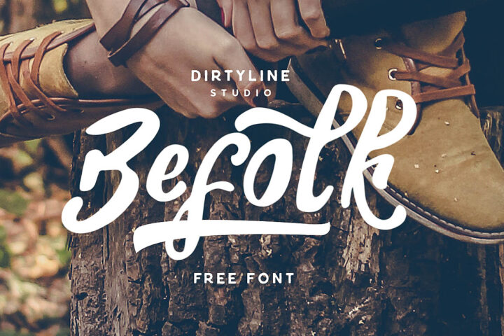Befolk Script – Free Font