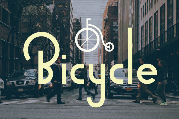 Bicycle – Free Font