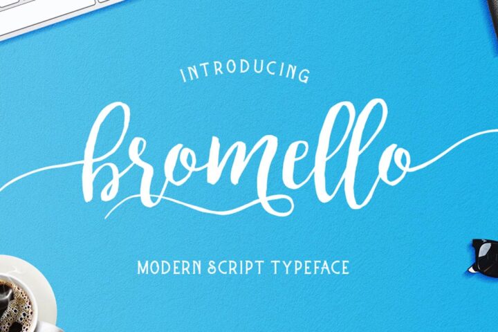 Bromello – Free Script Font