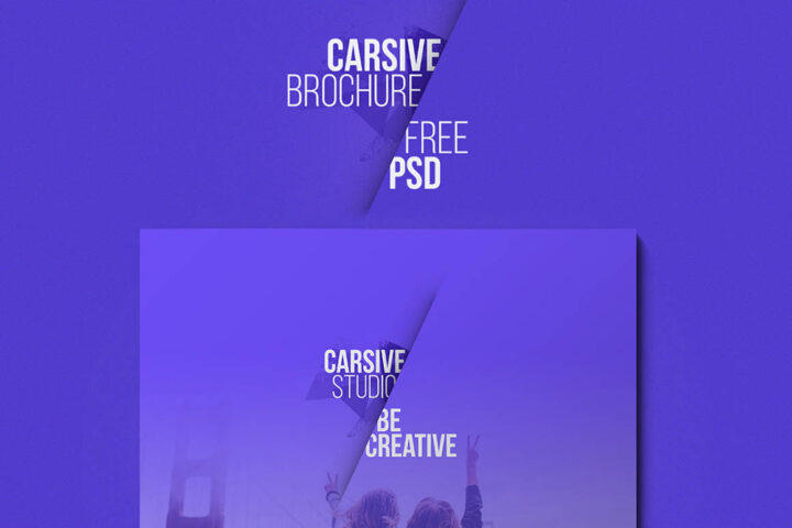 Free PSD Brochure Template