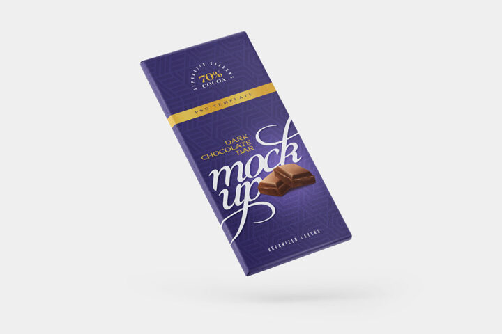 Chocolate Bar – Free Mockup