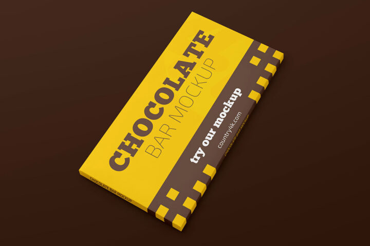 Chocolate Bar – Free Mockup