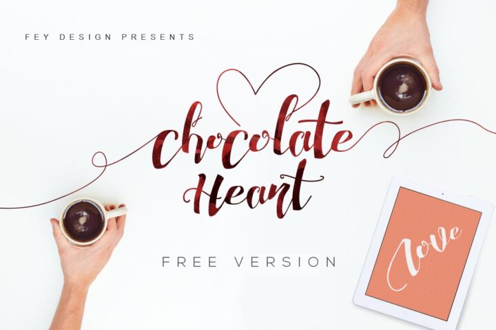 Chocolate Heart – Free Font