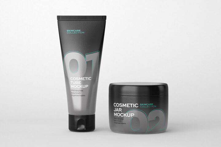Cosmetics Set – Free Mockup