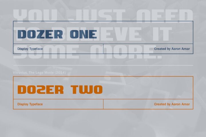 Dozer – Free Font
