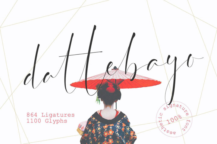 Dattebayo – Free Font