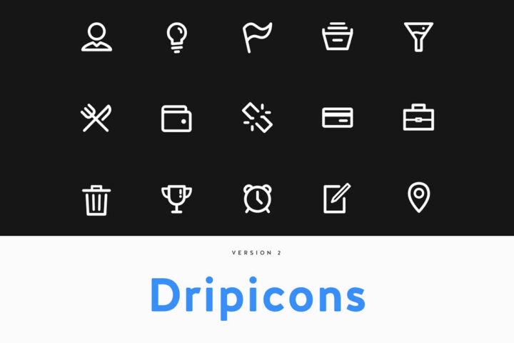 Dripicons v.2 – Free Line Icons