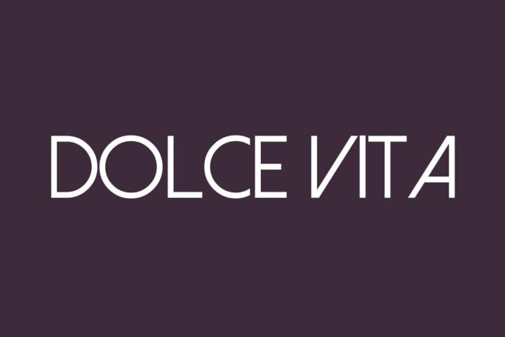 Dolce Vita – Free Font