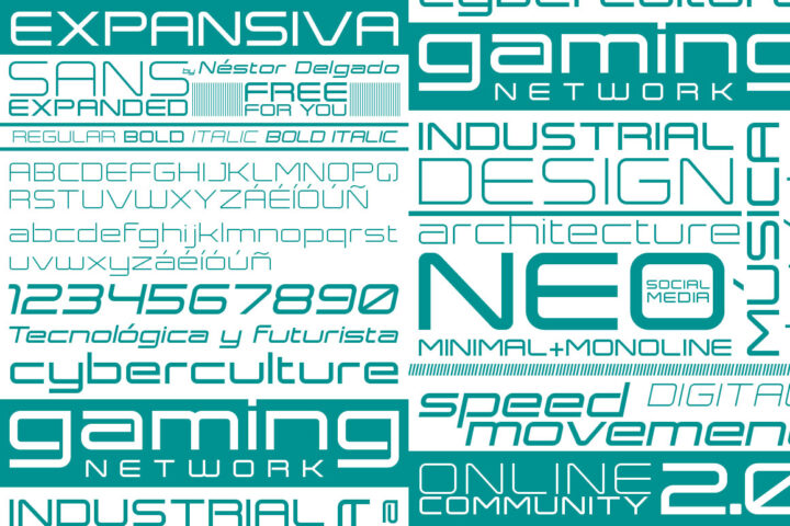Expansiva – Free Font