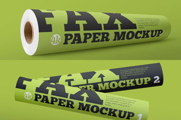 Paper Roll – Free Mockup