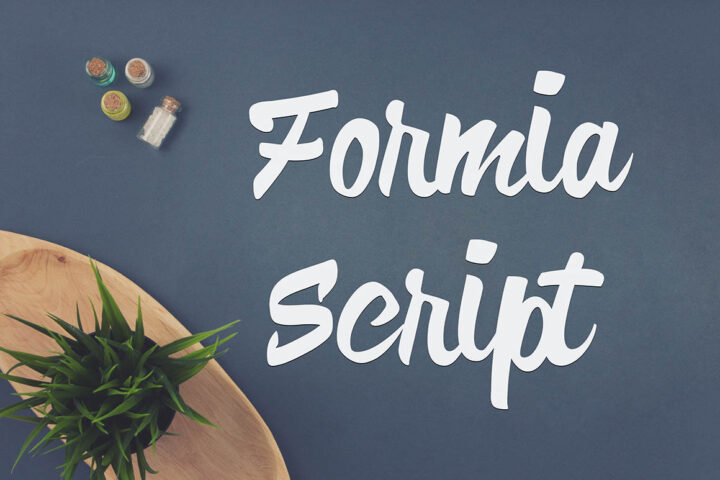 Formia Script – Free Font