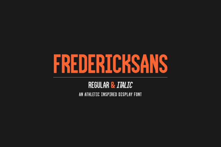 Frederick Sans – Free Font
