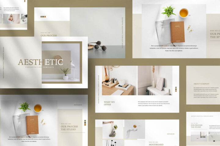 Free Aesthetic Powerpoint Template