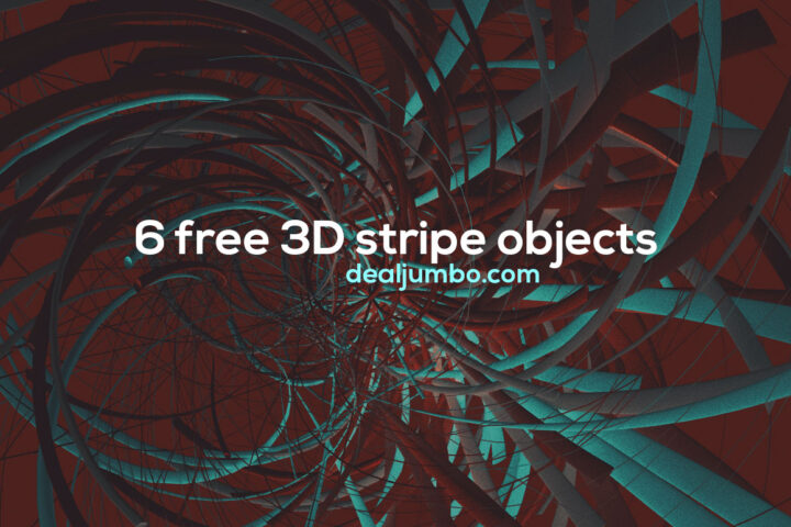 Free Chaos Stripes 3D Shapes