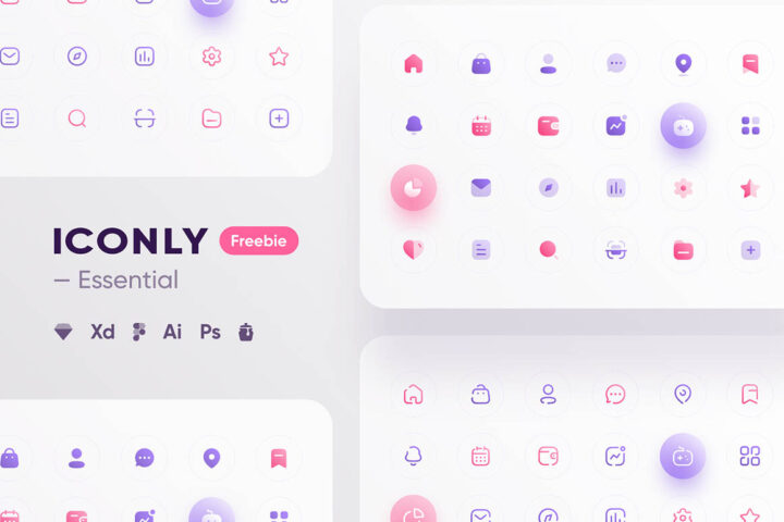 Free Iconly Essential Icons