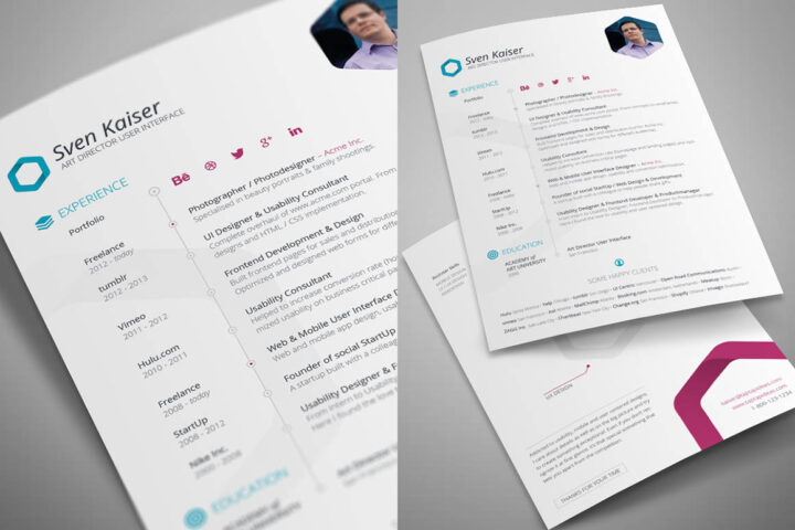 Free InDesign Resume Template