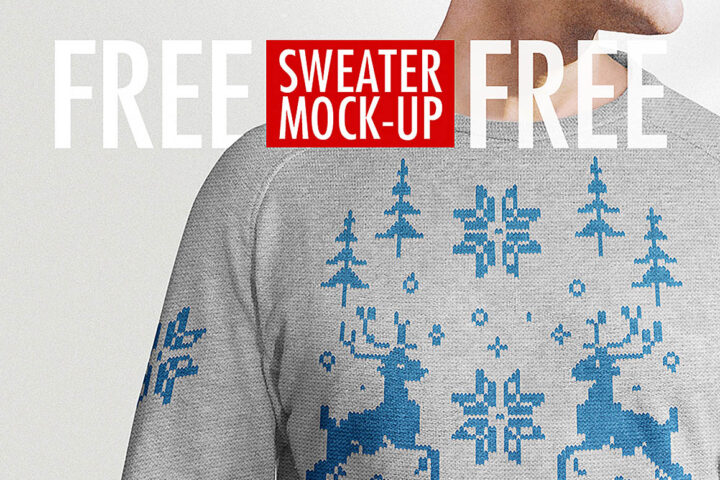 Free Sweater Mockup