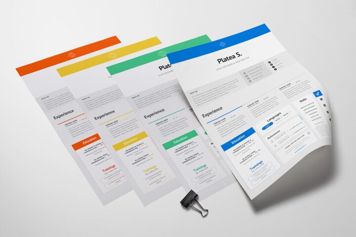 Free Clean Resume Template